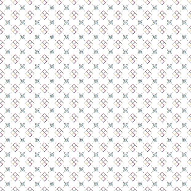 Geometrik şekilli kusursuz desen vektör çizimi