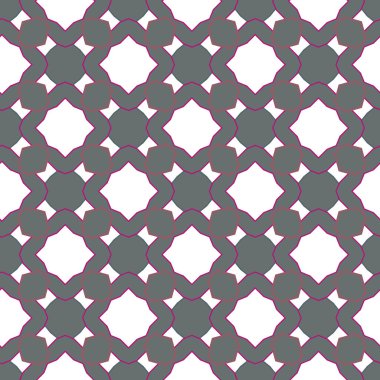 Geometrik şekilli kusursuz desen vektör çizimi