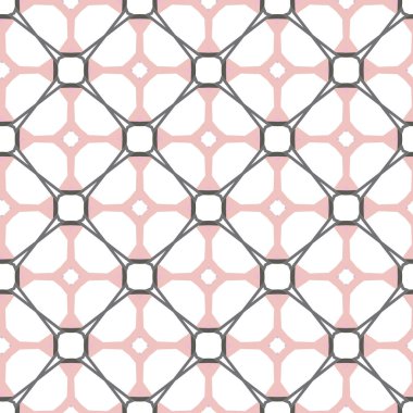 Geometrik şekilli kusursuz desen vektör çizimi
