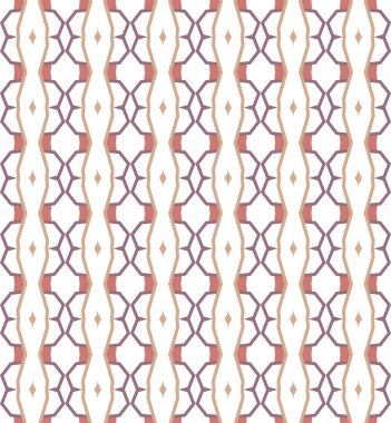 Geometrik şekilli kusursuz desen vektör çizimi