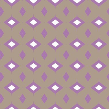 Geometrik şekilli kusursuz desen vektör çizimi