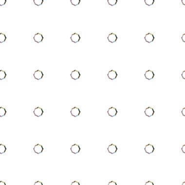 Geometrik şekilli kusursuz desen vektör çizimi