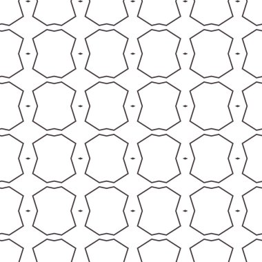 Geometrik şekilli kusursuz desen vektör çizimi