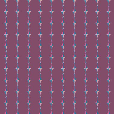 Geometrik şekilli kusursuz desen vektör çizimi