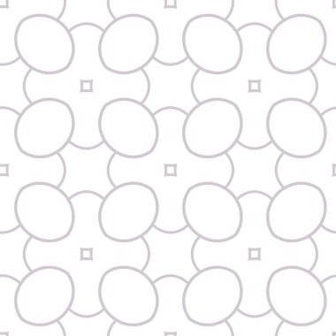 Geometrik şekilli kusursuz desen, vektör illüstrasyonu