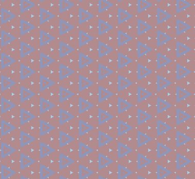 Geometrik şekilli kusursuz desen, vektör illüstrasyonu