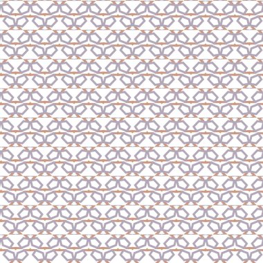 Geometrik şekilli kusursuz desen, vektör illüstrasyonu