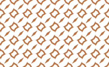 Geometrik şekilli kusursuz desen, vektör illüstrasyonu