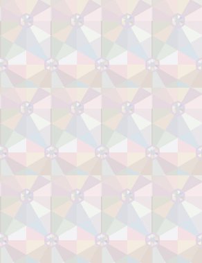 Geometrik şekilli kusursuz desen, vektör illüstrasyonu