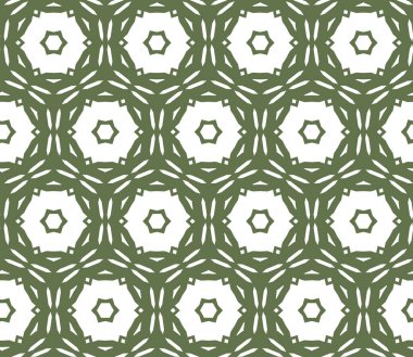 Geometrik şekilli kusursuz desen, vektör illüstrasyonu