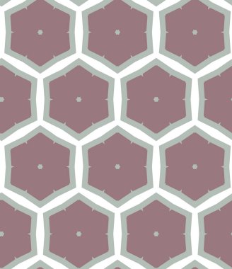 Geometrik şekilli kusursuz desen, vektör illüstrasyonu