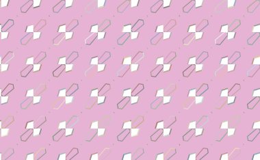 Geometrik şekilli kusursuz desen vektör çizimi