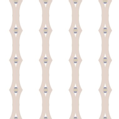 Geometrik şekilli kusursuz desen, vektör illüstrasyonu