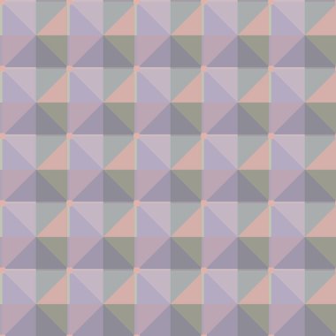 Geometrik şekilli kusursuz desen, vektör illüstrasyonu
