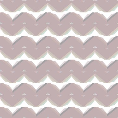 Geometrik şekilli kusursuz desen, vektör illüstrasyonu