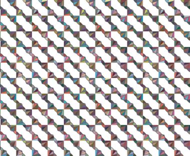 Geometrik şekilli kusursuz desen vektör çizimi