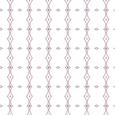 Geometrik şekilli kusursuz desen vektör çizimi