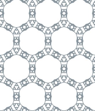 Geometrik şekilli kusursuz desen vektör çizimi