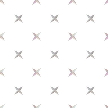 Geometrik şekilli kusursuz desen vektör çizimi