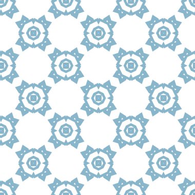 Geometrik şekilli kusursuz desen, vektör illüstrasyonu