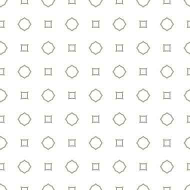 Geometrik şekilli kusursuz desen, vektör illüstrasyonu