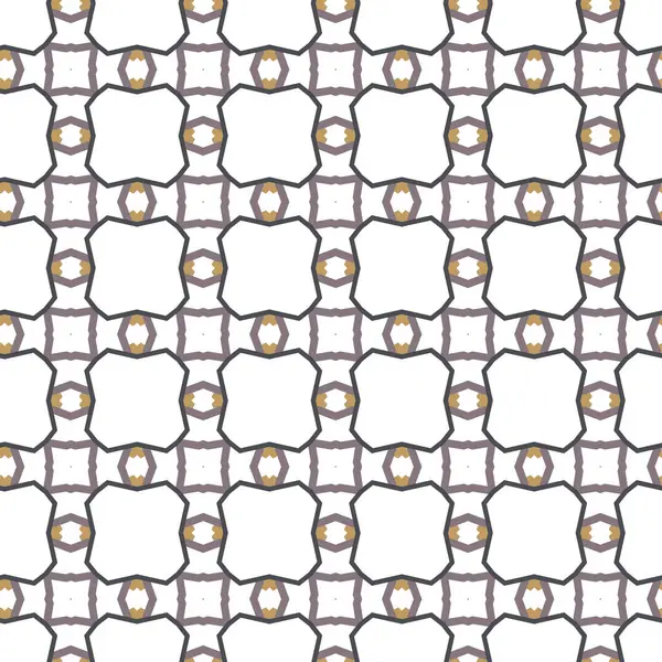 Безшовний Геометричний Декоративний Візерунок Абстрактний Фон — стоковий вектор