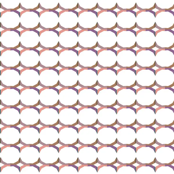 Pola Mulus Dengan Bentuk Geometris Ilustrasi Vektor - Stok Vektor