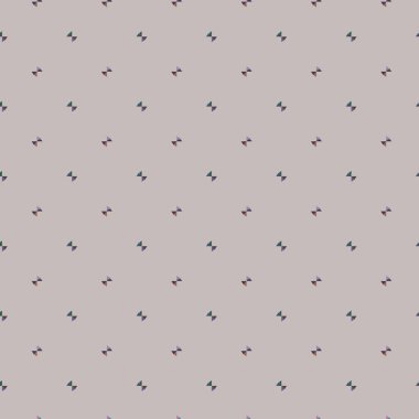 Geometrik şekilli kusursuz desen vektör çizimi