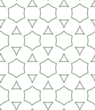 Geometrik şekilli kusursuz desen, vektör illüstrasyonu