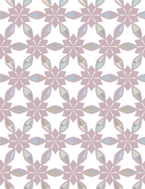 Geometrik şekilli kusursuz desen vektör çizimi