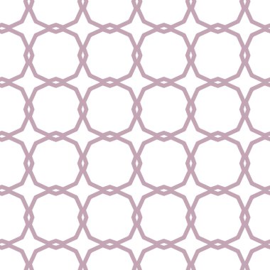 Geometrik şekilli kusursuz desen, vektör illüstrasyonu