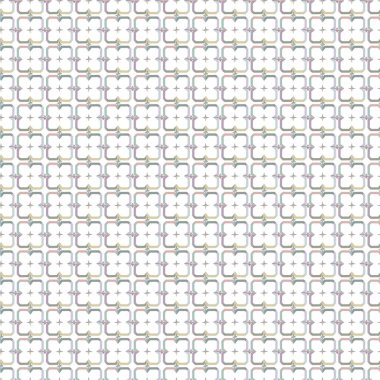 Geometrik şekilli kusursuz desen, vektör illüstrasyonu