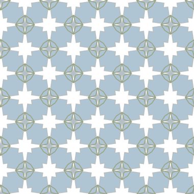 Geometrik şekilli kusursuz desen vektör çizimi