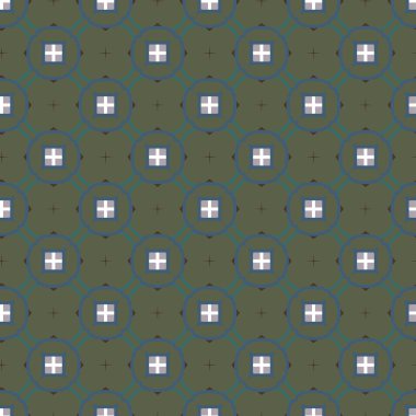 Geometrik şekilli kusursuz desen vektör çizimi