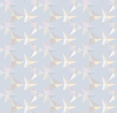 Geometrik şekilli kusursuz desen, vektör illüstrasyonu