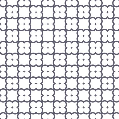 Geometrik şekilli kusursuz desen vektör çizimi