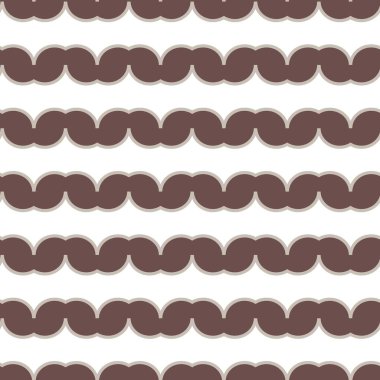 Geometrik şekilli kusursuz desen, vektör illüstrasyonu