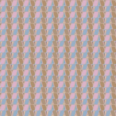 Geometrik şekilli kusursuz desen vektör çizimi