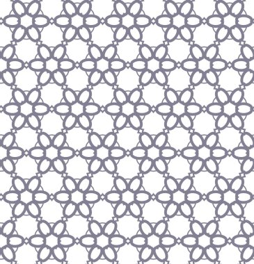 Geometrik şekilli kusursuz desen, vektör illüstrasyonu