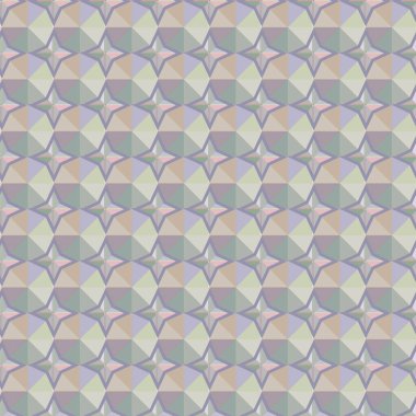 Geometrik şekilli kusursuz desen vektör çizimi