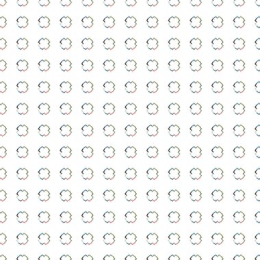 Geometrik şekilli kusursuz desen, vektör illüstrasyonu