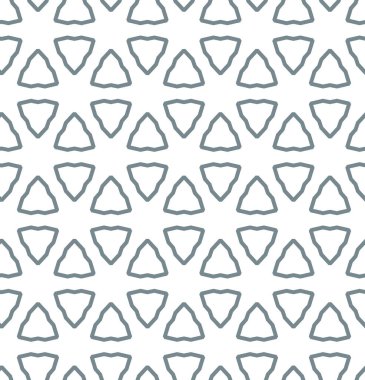 Geometrik şekilli kusursuz desen, vektör illüstrasyonu