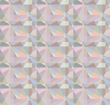 Geometrik şekilli kusursuz desen vektör çizimi