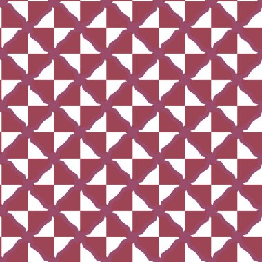 Geometrik şekilli kusursuz desen vektör çizimi