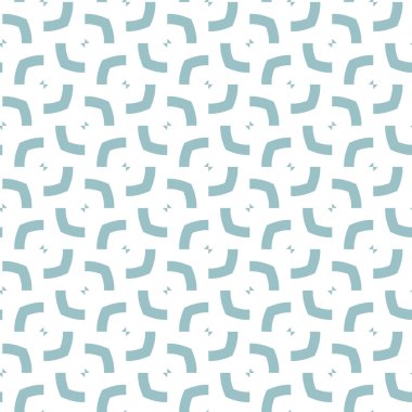 Geometrik şekilli kusursuz desen, vektör illüstrasyonu