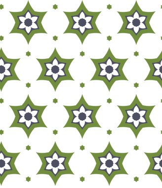 Geometrik şekilli kusursuz desen, vektör illüstrasyonu