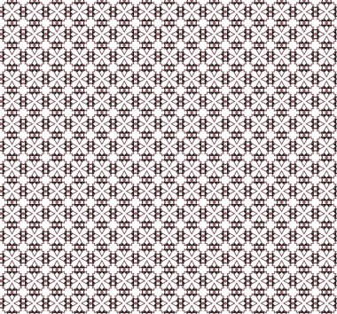 Geometrik şekilli kusursuz desen, vektör illüstrasyonu