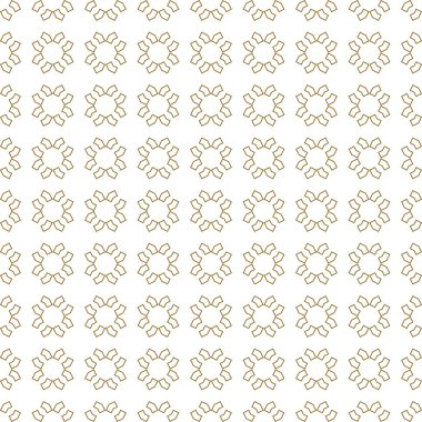 Geometrik şekilli kusursuz desen, vektör illüstrasyonu