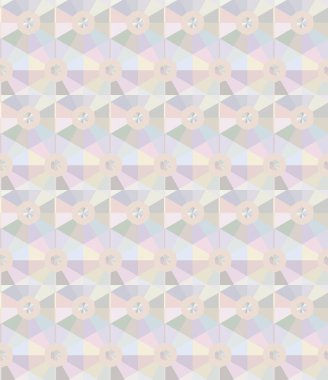 Geometrik şekilli kusursuz desen, vektör illüstrasyonu