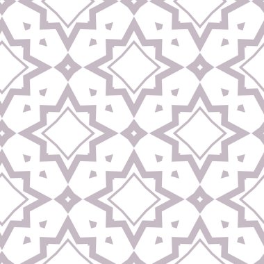 Geometrik şekilli kusursuz desen, vektör illüstrasyonu